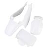Plastic Mudguard Fairing Kit Pure White Front Mudguard Number Plate Body Panel Body Work Kit for Mini Pit Monkey Z50R