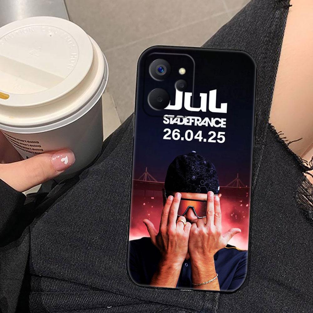 Singer JuL C'est Pas Des Lol Phone Case For Realme C75 C71 C65 C63 C55 C53 C35 C33 C30 C21 C11 7 6 5 GT NEO 2 NARZO 50 X50 Case