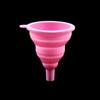 Silicone World Foldable Silicone Funnel Telescopic Mini Pouring Oil Funnel Kitchen Tools Portable Car Engine Oil Change Funnel