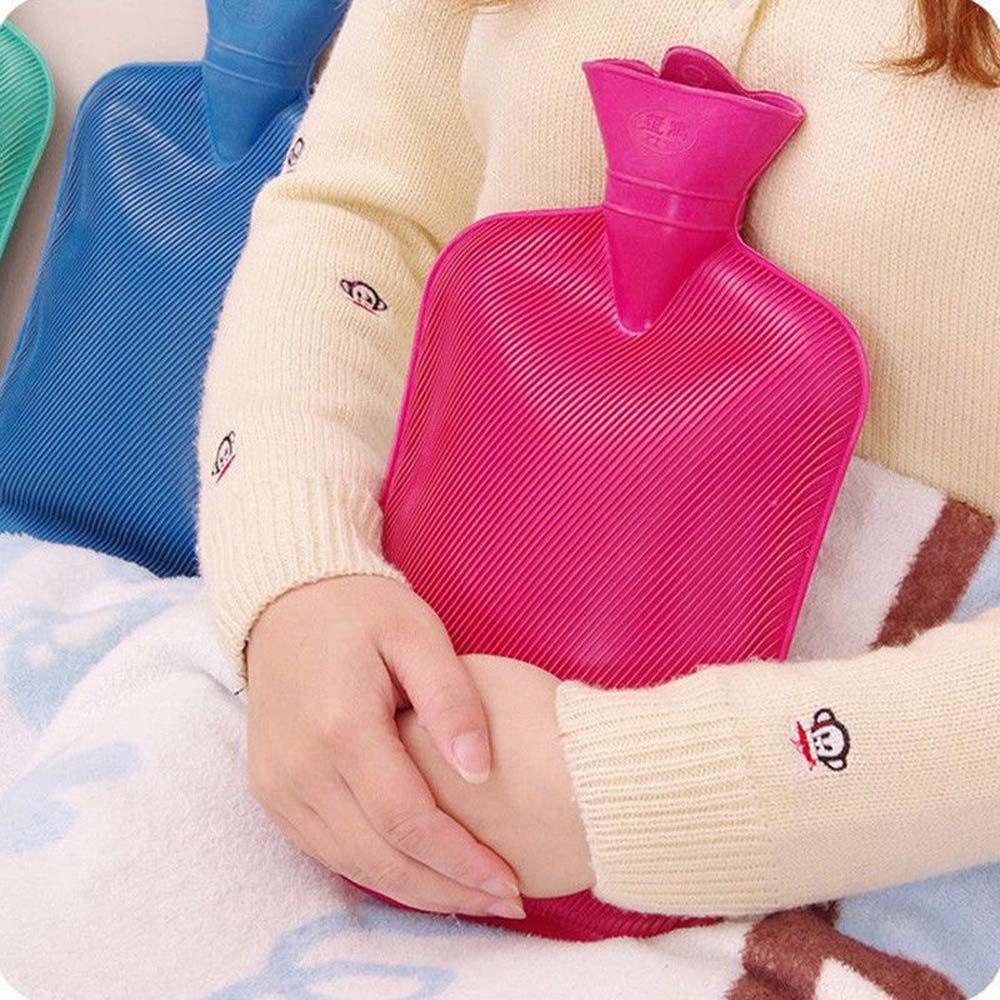 Rubber Portable Winter Keeping Warm Hand Warmer Water Injection Bag Hot Water Bottle Heat Bag