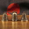 Christmas Bronze Bell Creative Gift Home Decoration Accessories Brass Handicraft Die-Casting Drop Bell Key Button Wind Bell