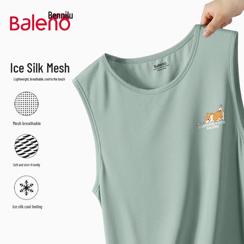Мужская майка Baleno с принтом из ледяного шелка 3XL