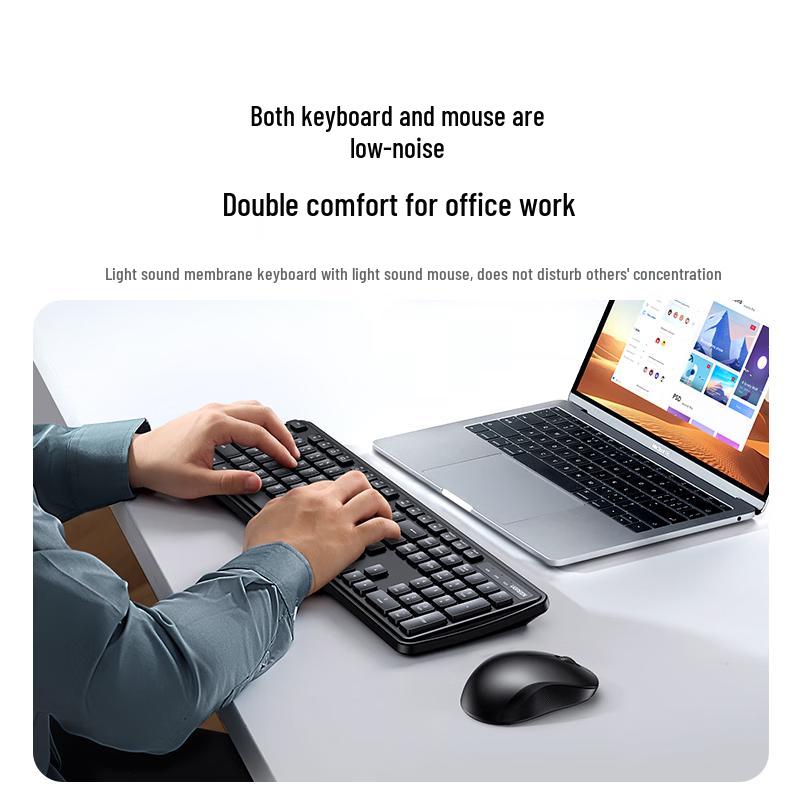 Ugreen MK331 Wireless Silent Keyboard and Mouse Combo