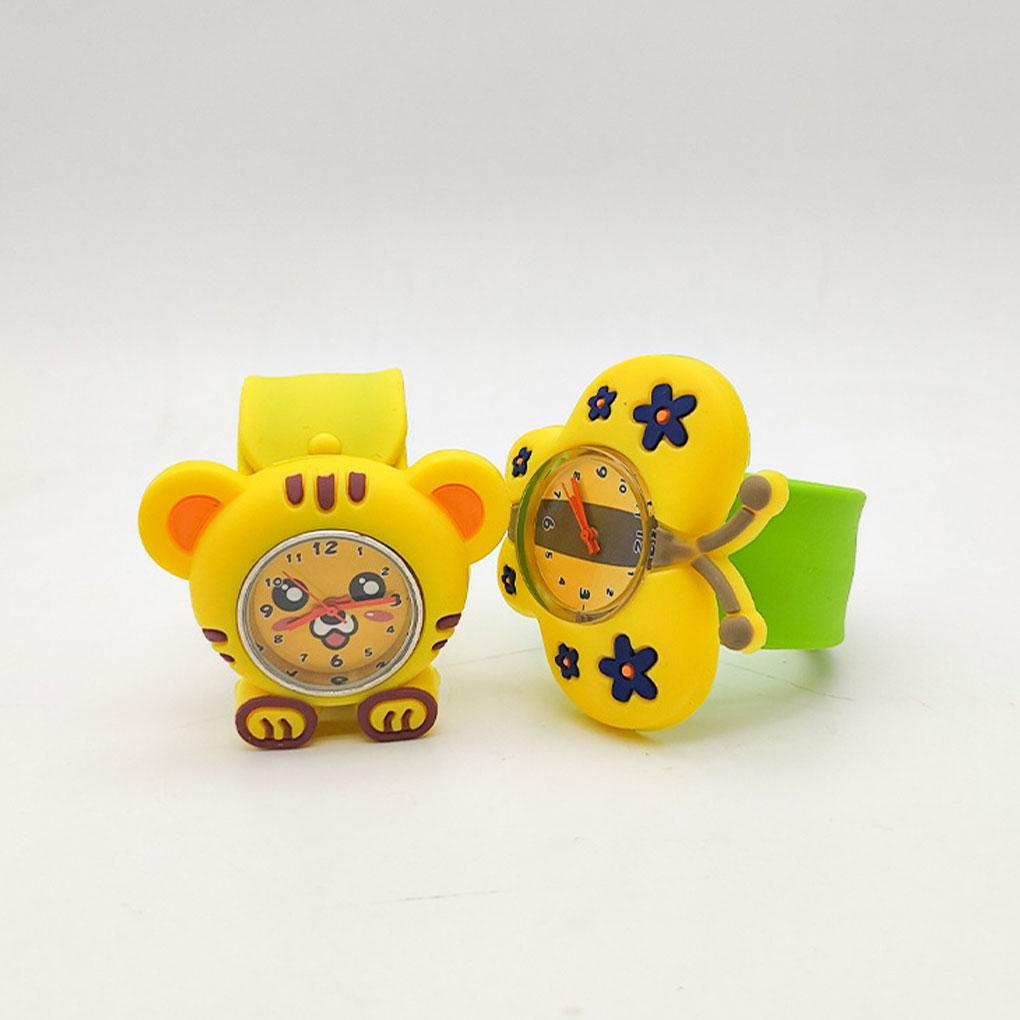 Accurate And Precise Red Cartoon Wrist Watch For Child Brand New And Silica Gel Cartoon Silicone Watch Kids Wristwatches, Tiger