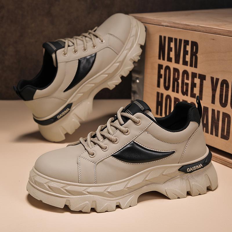 Nové Pánské Klasické Módní Nízké Tenisky na Skateboarding s Tlustou Podrážkou Pohodlné Měkké Podrážky Basketbalové Tenisky