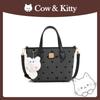 Popular Polka Dot Small Bag Women's New Casual Versatile Canvas Messenger Bag Portable Small Bag