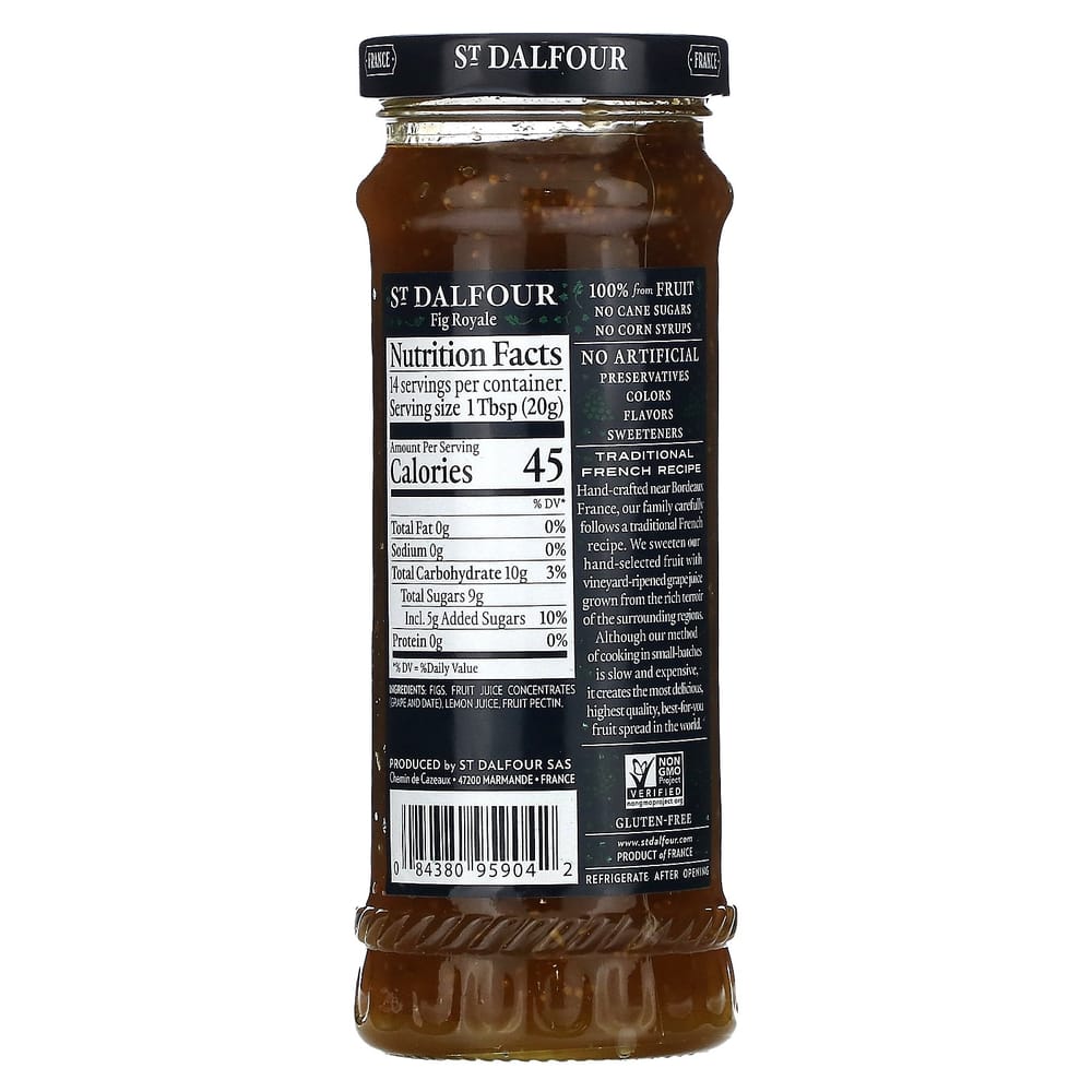 St. Dalfour Deluxe Marmellata di Fichi Reali 284g (10 once)