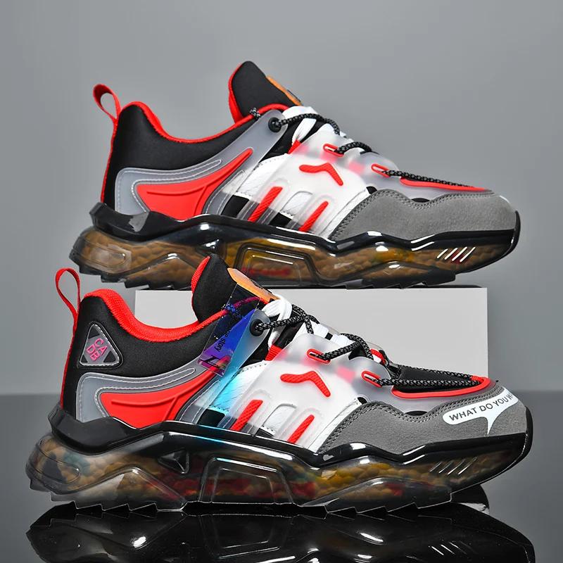 Модная мужская обувь Кроссовки мужские повседневные мужские туфли теннисные Роскошные — фото 15