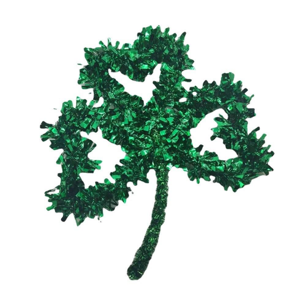 

Гирлянда на День Святого Патрика Клевер Подвесные украшения на дверь Пластиковый материал Популярный