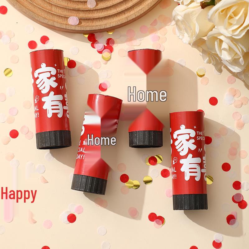 Automatic Wedding Confetti Popper Stick – Perfect for Engagement Photos and Celebrations