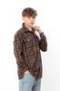 Warme Uniseks Geruite Kinderen Shirt met Geborstelde Fleece Voering, Tussenizoen 6417-090-1 HC