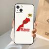 Morocco Flag Coat Of Arms Symbol Phone Case For iPhone 17 Air 16 15 13 11 12 14 Pro Max 13 12 Mini 15 16 Plus 16e Cover Coque