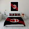 Projekt logo AC Milan. Pościel Zestawy poszewek na kołdrę Poszewki na kołdrę Poszewki na poduszki(1 * Poszewka na kołdrę 2 * Poszewki na poduszki bez wkładu do kołdry)