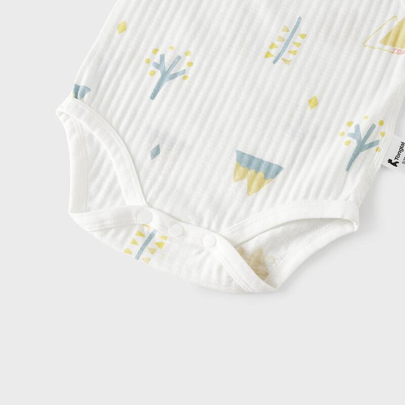 TONGTAI Baby Summer Sleeveless Pure Cotton Bodysuit