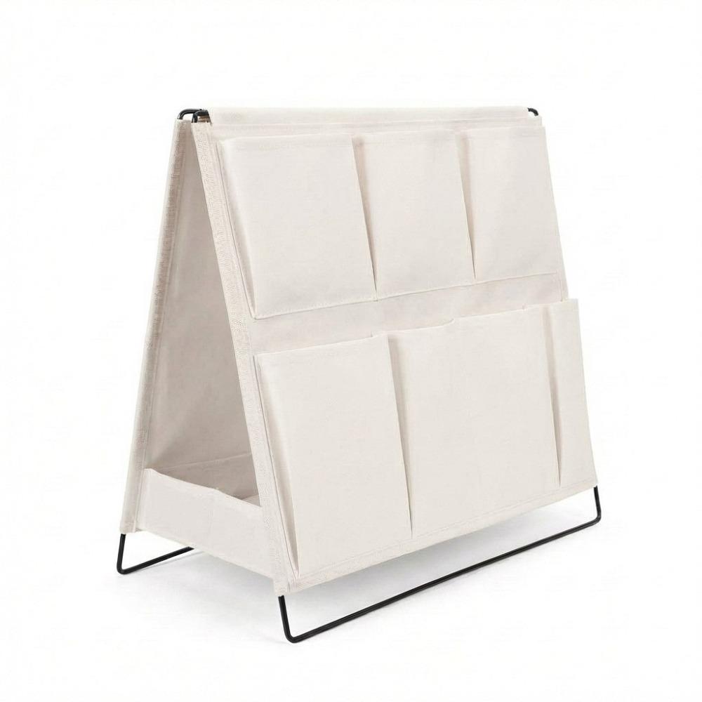 

Collapsible Desktop Shelf Large Capacity Accordion Storage Bag Multi-Layer Storage Box Bedroom білий