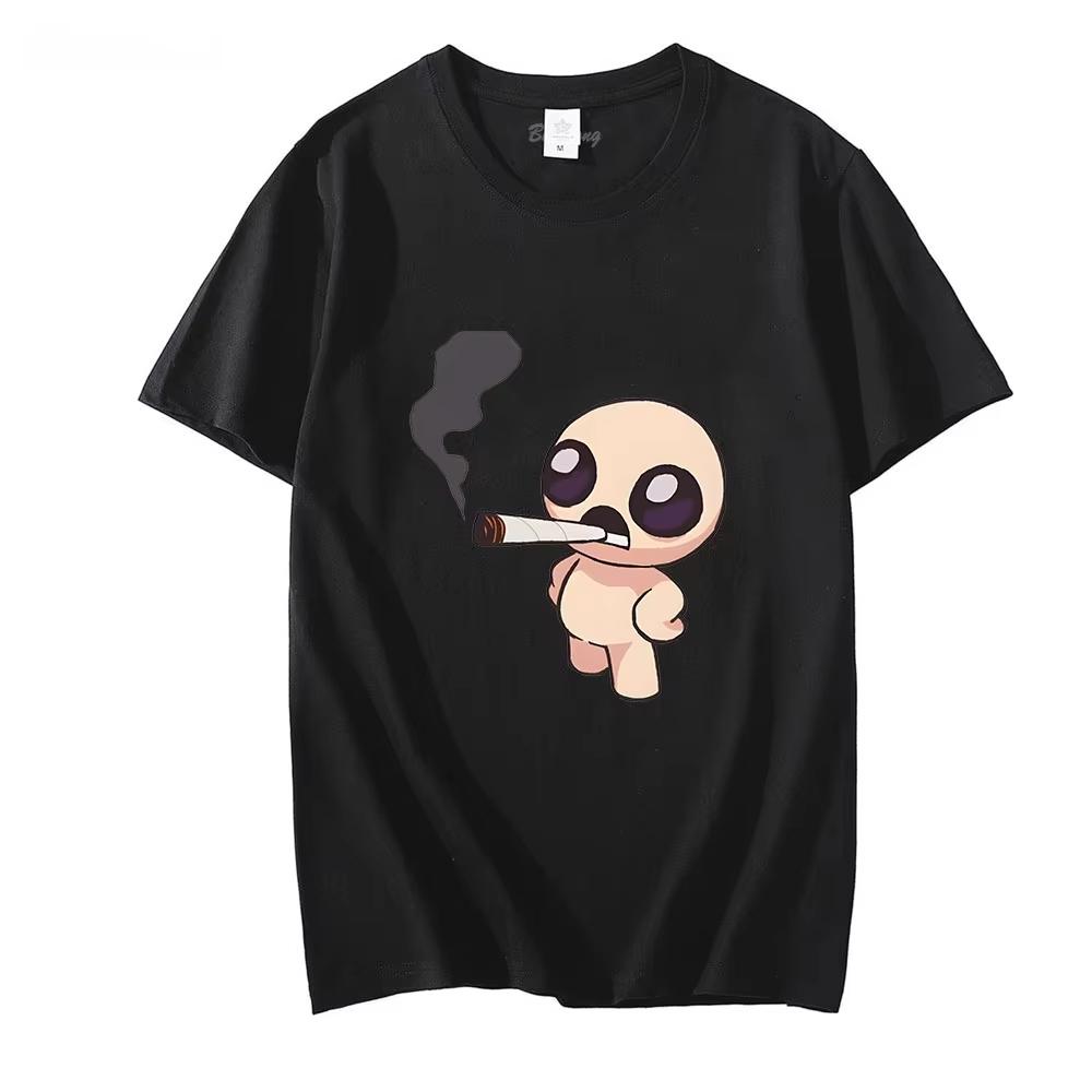 

The Binding of Isaac 2026 New T-shirt Cartoon Graphic Printing Tee-shirt Cotton High Quality Tshirt Game Camisetas O-neck Tee... 5XL