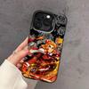 Demon Slayer Cartoon Anime Frosted Case for iPhone 17 Air 16 E 15 14 Plus 13 12 Mini 11 Pro Max Acrylic Sheet Silicone Cover
