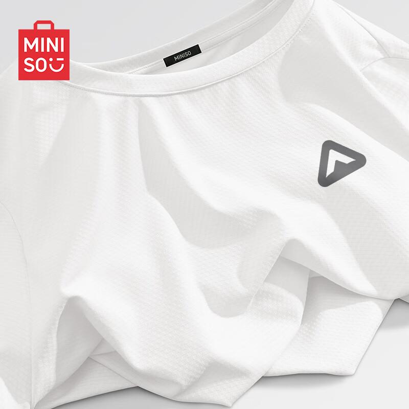 MINISO Men s Quick-Dry Mesh T-Shirt 4XL