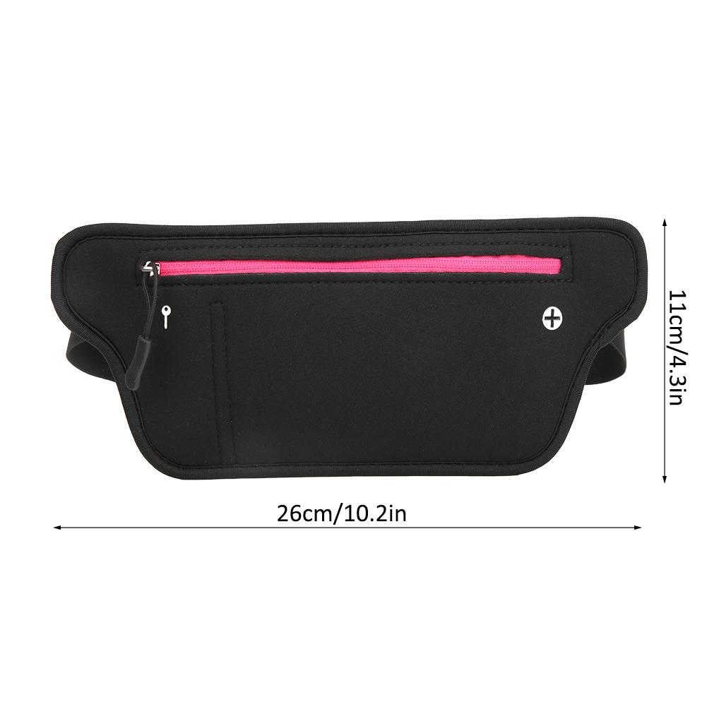 Outdoor Neoprene Sport Running Close Fitting Waist Bag Pack Store Phone Wallet