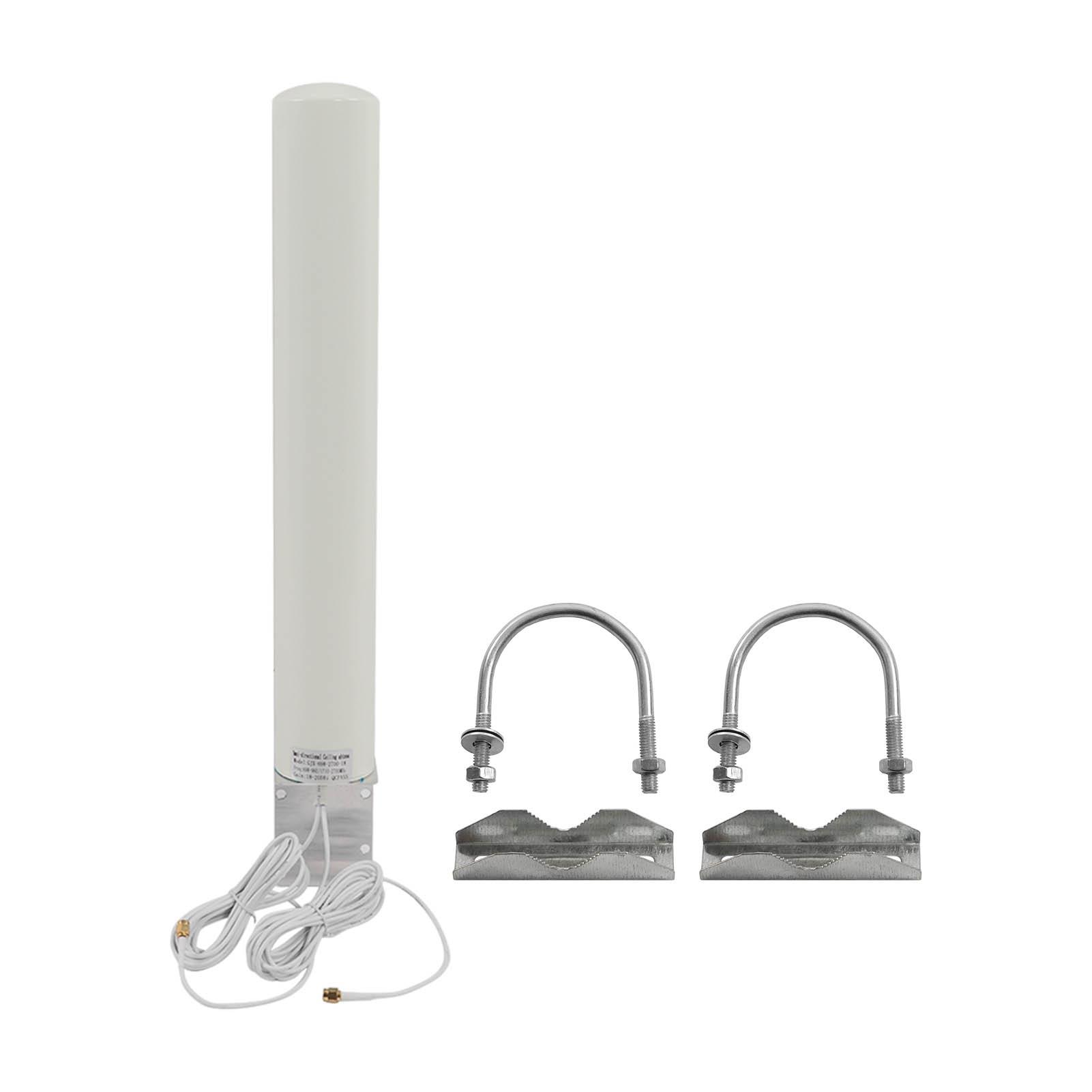 

Outdoor WiFi Antenna 18 to 20DBI High Gain IP67 Waterproof Windproof UV Resistant Cell Phone Signal