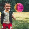 Tropical Beach Ball Outdoor Thickened Rainbow Pvc Volleyball Children's Inflatable Toy Indoor and Sports Equipment Bulk