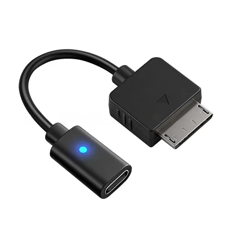 Typ-C Buchse auf Retro-Spielekonsole Ladekabel-Adapter für PSP 1000 2000 3000 PSP GO Wii U NDSi 3DS USB-C Stromkonverter