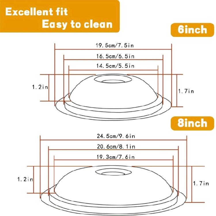 Round Gas Stove Drip Pan Replacement Burners Head Cover Electric Stove Range Top Drip Bowl Kitchen Cooktop Accessories