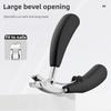 1/4PCS Don't Bend to Cut Toenail Stainless Steel Elbow Nail Clipper Large Opening Nail Clippers Set Nail Cutter Pedicure Tools