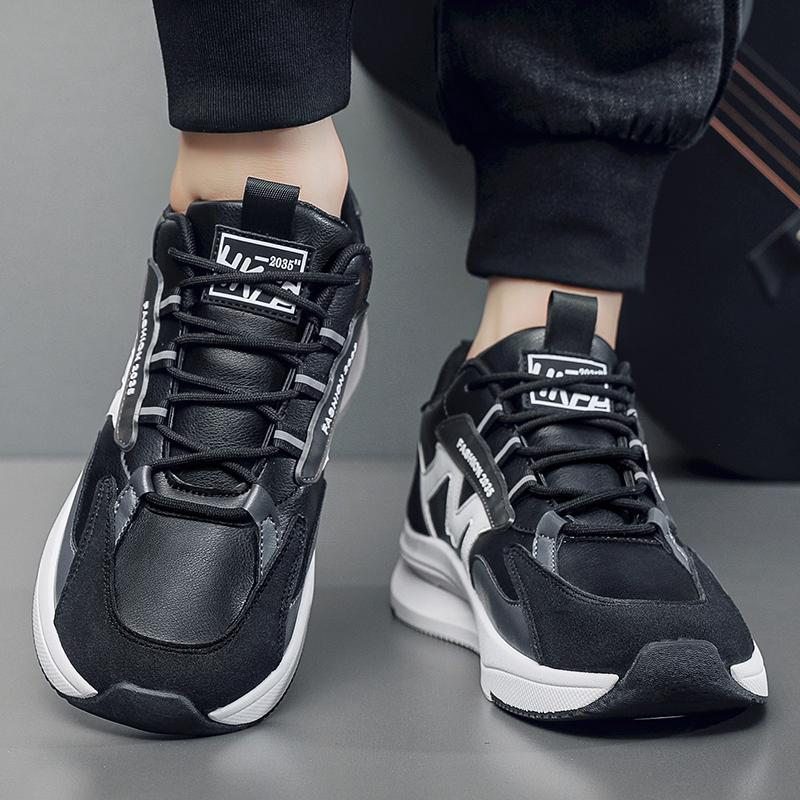 Men's shoes students' casual sports shoes soft sole comfortable outdoor running shoes young fashion joker sneakers trendy shoes