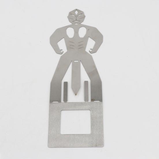 Griglia Portasalsicce Divertente Acciaio Inossidabile Porta Hot Dog Stabile Leggero Strumento per Grigliare BBQ per Campeggio Picnic all'Aperto Giardino Riutilizzabile Accessori BBQ