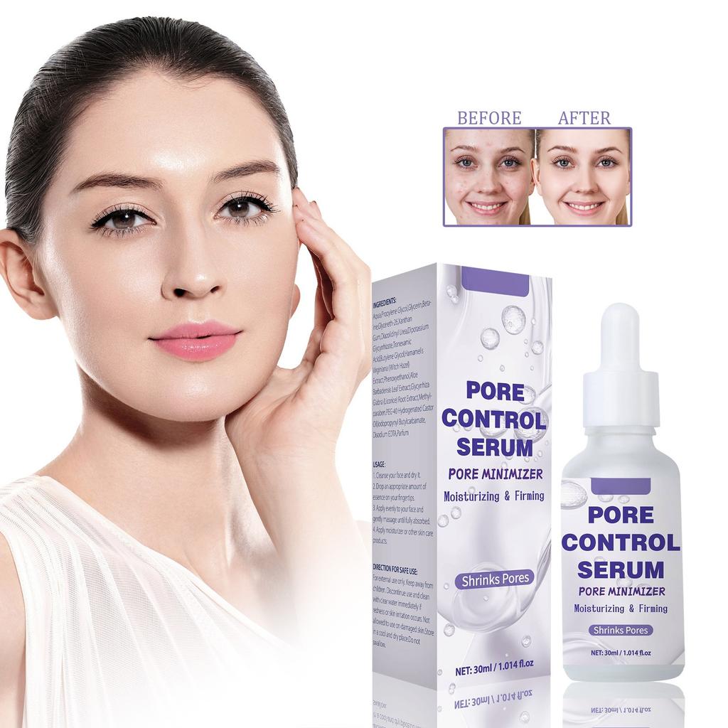 Pore Reduction Serum Moisturizing Serum, Elasticity Hydrating Face Serum 30ML For All Skin Types