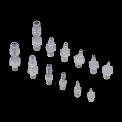 10 PCS Joint Parts Air Valve Pipe Dispensing Glue Subpackaging Connector Hose Joint Adapter PP Plastic