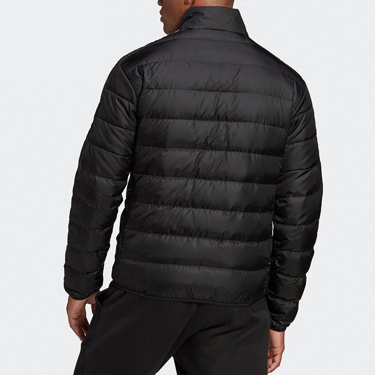 adidas ESSENTIALS Пуховики и Пальто Азиатская Версия Мужские Черные GH4589