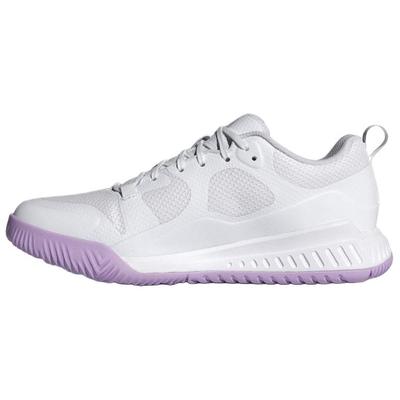 Court Team Bounce 2.0 Anti Slip Wear Resistant Low Top Training Shoes Women's White Purple Sneakers JP9767