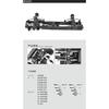 Orlando Hunter Model 1:32M01 Military Truck Parts Metal Multilayer Leaf Spring T01 TA0055