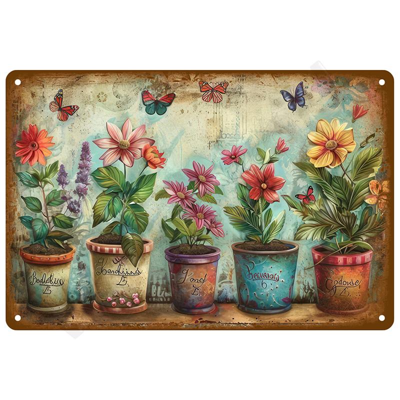 Retro Wandkunst Wandbild Außenhaus Badezimmer Heimzimmer Dekorationen Dekor Vintage Metallschilder Teller Blechschild Poster Man Cave Bar