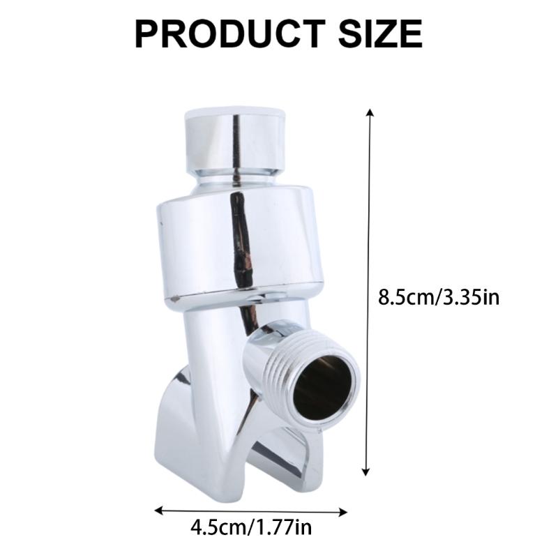 Adjustable Shower Wand Holder Replacement Shower Arm Mount Shower Head Holder for Handheld Shower Head Enduring