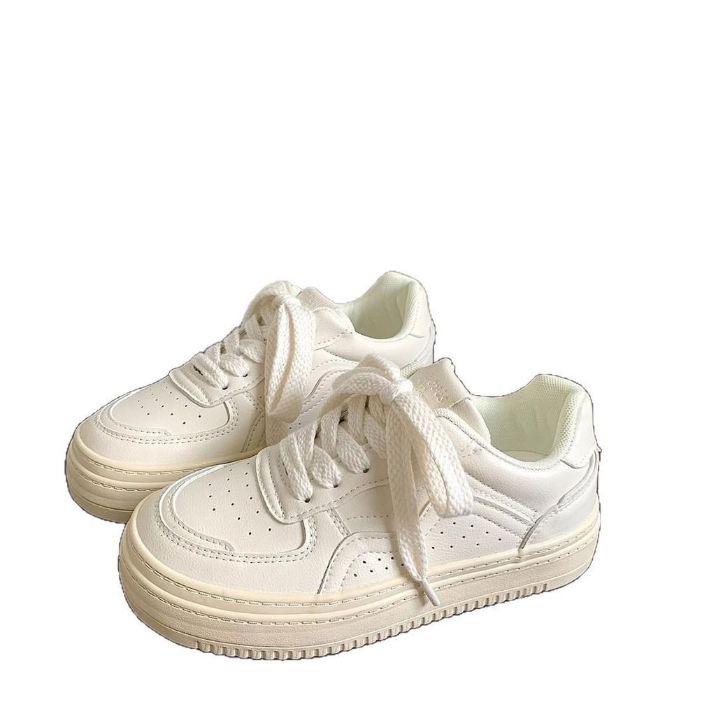 Little white shoes women's autumn 2025 new models with skirts, shoes women's ins niche design casual versatile board shoes women's shoes