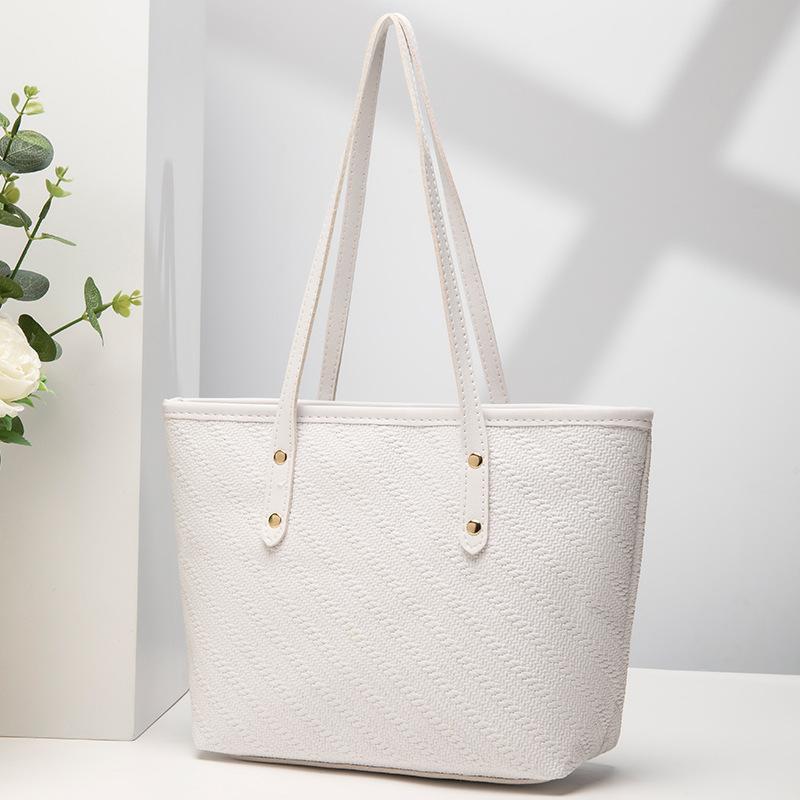 New handbag shoulder bag commuter tote bag fashion simple handbag tote bag one piece