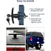 Truck Cap Camper Shell T-Handle Lock Latch Replacement Parts, Truck Bed Topper Door Locking Kit Accessories With Keys - Right Lock