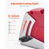 SucceBuy Cutting Dust Shroud for Angle Grinders 4-5 In Angle Grinder Dust Shroud with 6 Clamping Washers for Concrete Wall Stone
