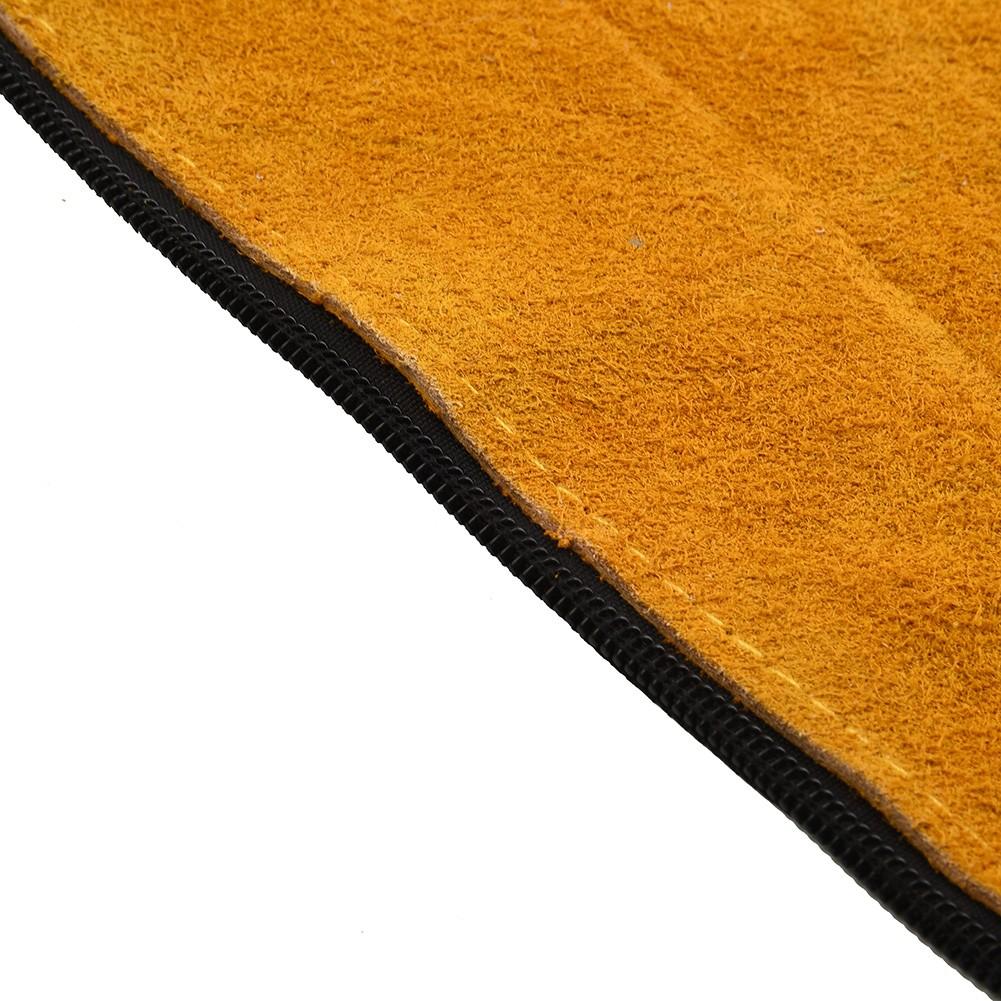 TIG Mig Cowhide Leather Welding Torch Cable Hose Cover 11.5ft L 4in Wide