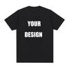 2025 DIY a Pure Cotton T-shirt with Your Favorite Photos or Logo Letters To Make Your Own Clothing Top At Will