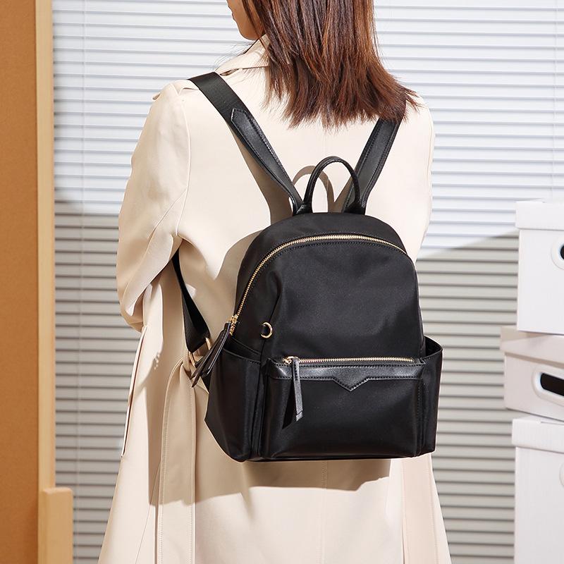 High Appearance Level Women's Backpack Stylish Oxford Cloth Backpack Travel Commuter High-grade Women's Bag