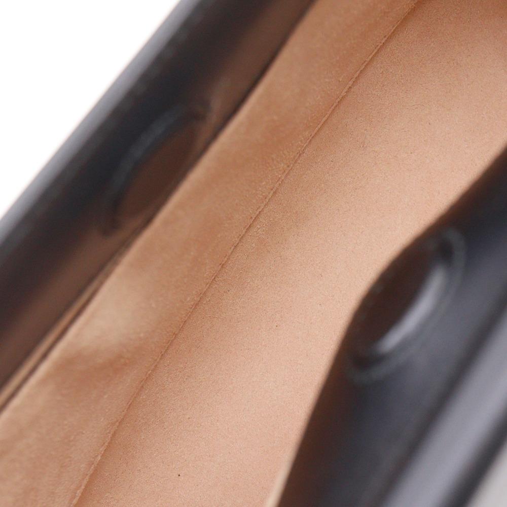 GUCCI Nim Fair Bamboo Handbag 459076 2WAYShoulder black Calfskin Women Used