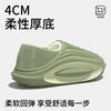 Waterproof cotton slipper bag and men's new winter non-slip thick bottom home warm and velvet outer wear cotton drag women