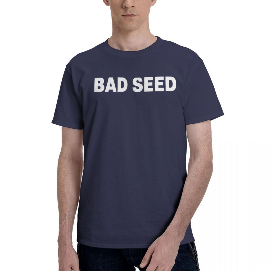 Bad Seed Band 100 Cotton Casual Breathable Confortable Men Top Funny Mens TShirts Mens Shirt