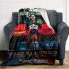 Name Custom The Weekend Print Flannel Blanket High Quality Warm Comfortable Cover for All Seasons Perfect for Gifts Home Decor