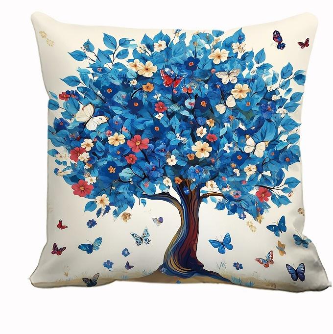 Kissenbezüge mit Blumenzitat - Süßes Zuhause & Familie Thema DesignWohnzimmer Sofakissenbezug, Schlafzimmer Raumdekoration