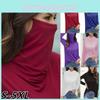 Women's Stylish Turtleneck Long Sleeve Dust-proof Blouse T-shirt For Everyday Comfort